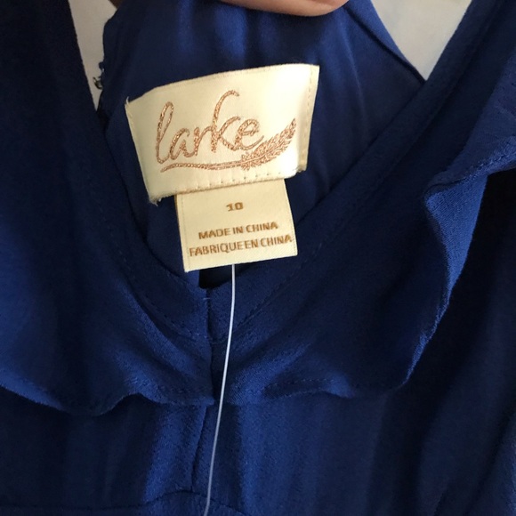 Anthropologie Larke Belle Maxi Ruffle Dress - Picture 7 of 8